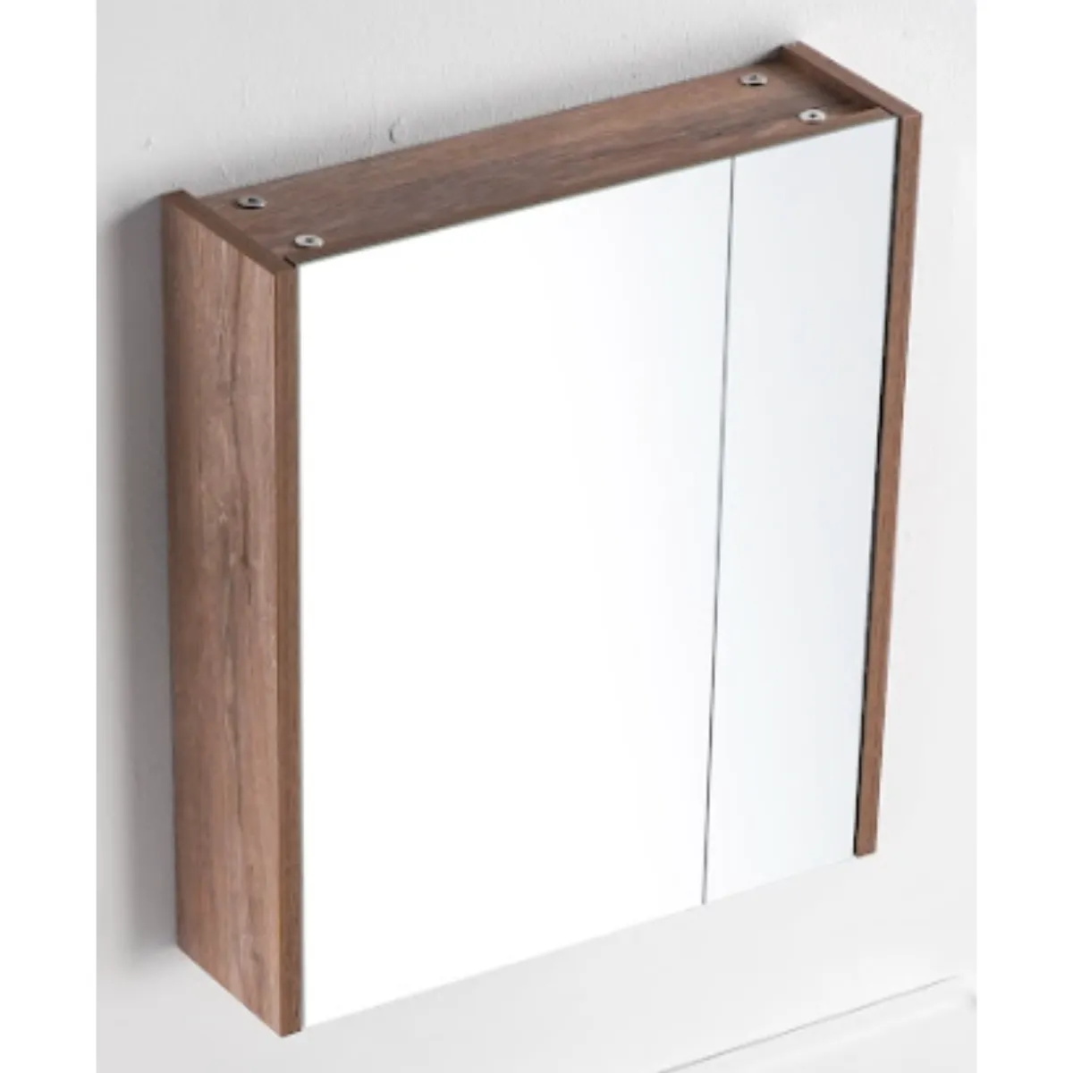 Vasile PVC Mirror Cabinet 600mm (2 Colours) - view 2
